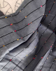 Comfortable Ash Color Cotton Pompom Saree