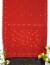 Women red cotton embroidery saree