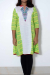 women light green kurti