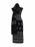 Hand stitched Black color Unstitch Slawer-Kamiz