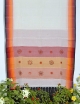 Women white cotton embroidery saree