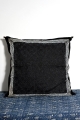 Hand stitch black cushion cover(16/16)